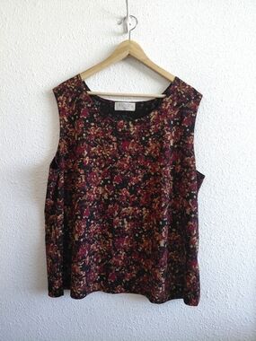 Vtg Casual Corner Annex Woman 2 XL Sleeveles Tank Top
